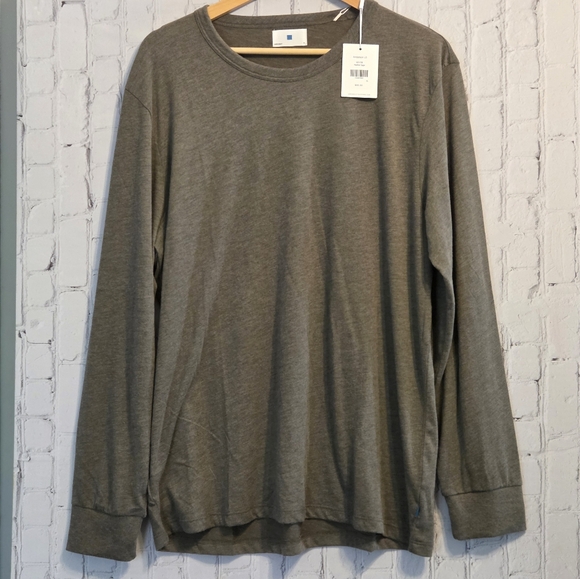 NEW Jason Scott Anderson Long  Sleeve Heather Sage Top Sz XL - Picture 1 of 8